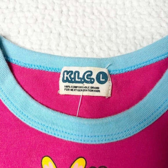 KLC pink "peacy" baby tee from japan - Picture 4 of 6